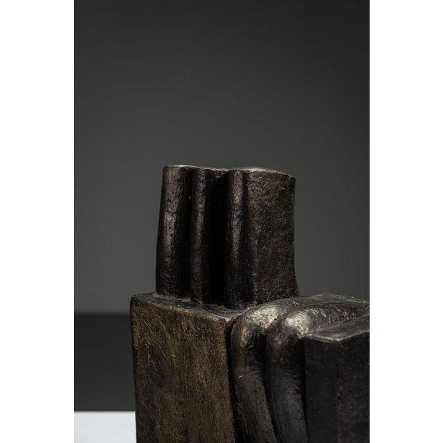 Cor Dam, Abstract Sculpture, Late 20th Century, Clay For Sale - Image 8 of 11