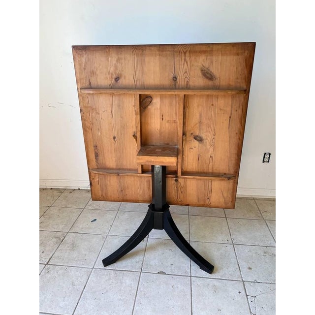 Vintage Duncan Phyfe Style Flip Top Table For Sale - Image 9 of 14