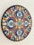 Mediterranean Vintage Spanish Ceramar Talavera Wall Plate Hand-Painted 7 In. Jewel Tone Colors For Sale - Image 3 of 8