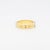 Tiffany & Co. 18k Gold & Diamond Signature X Band Ring For Sale - Image 9 of 10