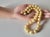 South Sea Golden Pearls Necklace With 14k Gold Clasp For Sale - Image 11 of 11
