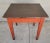 Primitive Farmhouse Style Barn Red Tavern / Work Table For Sale - Image 4 of 9