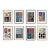 Atelier Aria Lumae Emile Allain Seguy Art Deco Botanical Cohesive Eight Piece Gallery Board Grid - Set of 8 For Sale