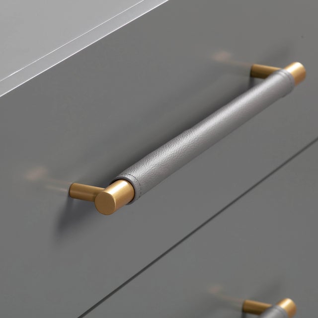 2020s Trident Grey 6 Drawer Dresser For Sale - Image 5 of 9