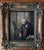 A charming and characterful antique German genre painting by Max Scholz (1855–1906), depicting a jovial monk seated with...