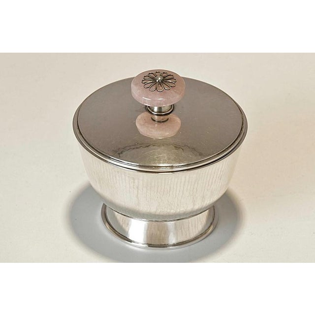 Hand-Crafted Silver Can, 1940s For Sale - Image 12 of 12