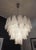 Vintage Italian Murano Glass Chandelier with 57 Glass Rondini Petals, 1980s For Sale - Image 12 of 16