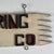 Antique Folk Art Trade Sign Advertising "Upholstering" in Raised Letters, Sawtooth Details & Rocking Chair For Sale - Image 4 of 11