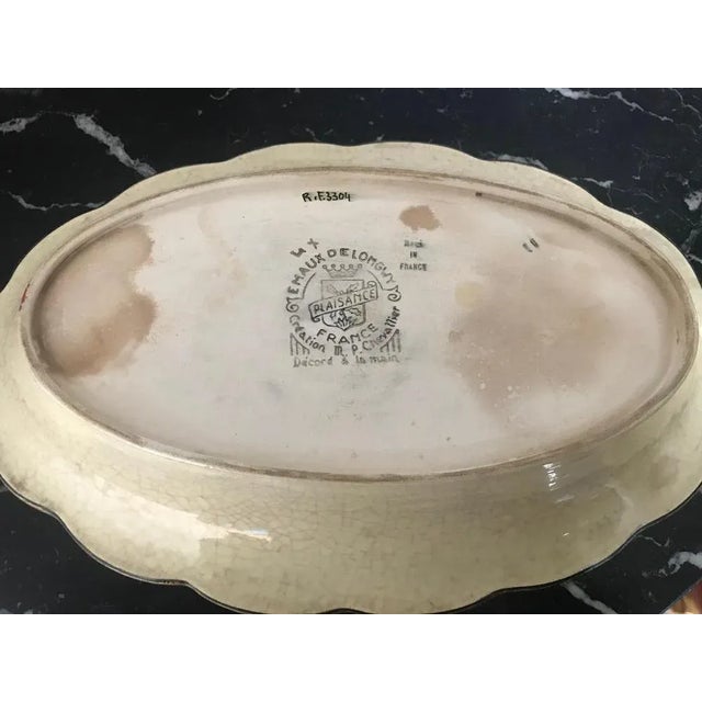 Vintage Earthenware Plate, 1950s For Sale - Image 6 of 10