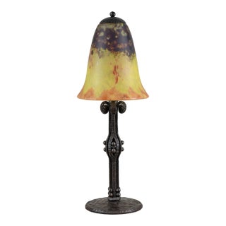 1920s French Art Deco Table Lamp by Daum - France For Sale