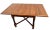 Antique Expanding Pub Kitchen Table Barley Twist Legs Quarter Sawed Tiger Oak For Sale - Image 4 of 14