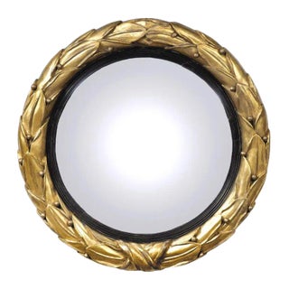 English Regency Convex Mirror For Sale