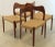 Mid-Century Logster Dining Room Chairs by Arne Hovmand Olsen for Mogens Kold, Set of 4 For Sale - Image 11 of 11