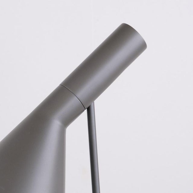 Aj Table Lamp in Grey by Arne Jacobsen for Louis Poulsen, 1957 For Sale - Image 3 of 13