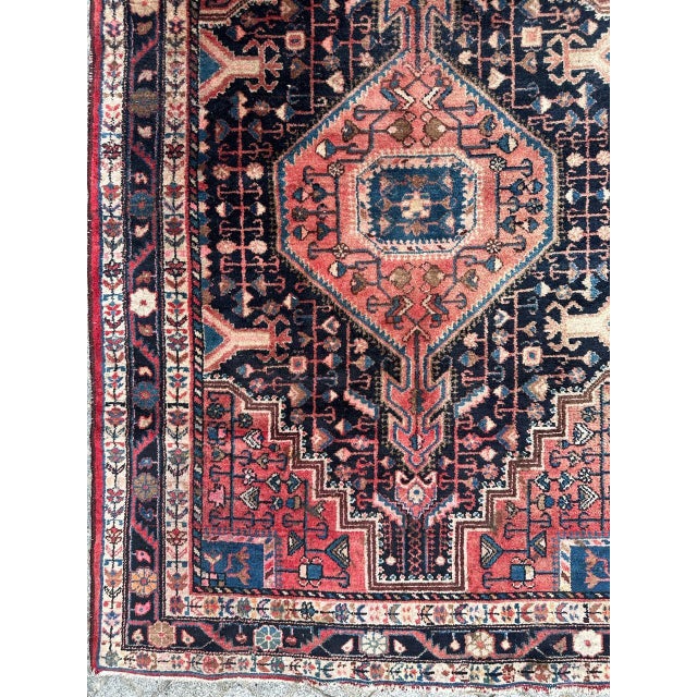 Vintage Hamadan Rug, 1950s For Sale - Image 4 of 18