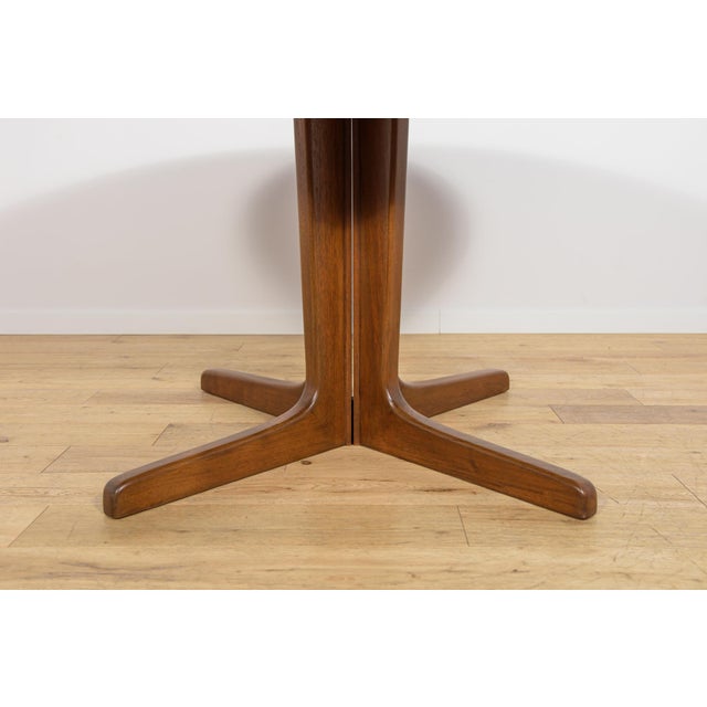 Mid-Century Modern Round Extending Dining Table in Teak, Denmark, 1960s For Sale - Image 16 of 18