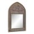 Large 1990s Bombay Company Neoclassical Urn Trumeau Mirror Hand Painted Gold Leaf For Sale