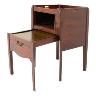 Georgian Mahogany Bedside Cabinet, 1800 For Sale