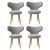 Bute/Storr WNG Chairs by Mazo Design, Set of 4 For Sale - Image 6 of 6