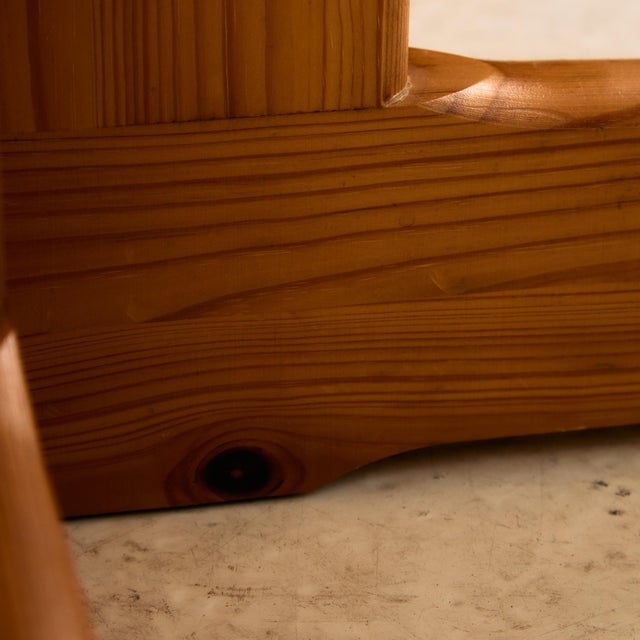 Pine Dining Set by Rainer Daumiller, Set of 7 For Sale - Image 17 of 18