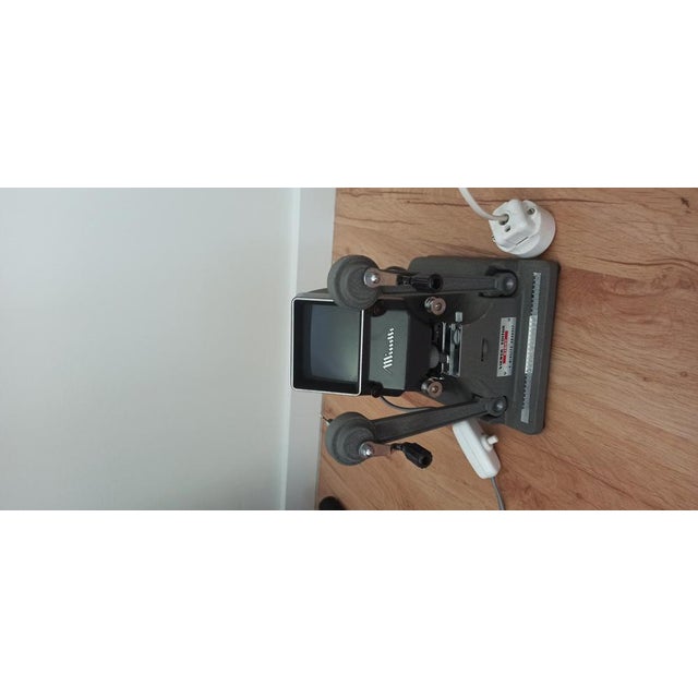 Gray Metal Projectors, 1970s, Set of 3 For Sale - Image 8 of 18