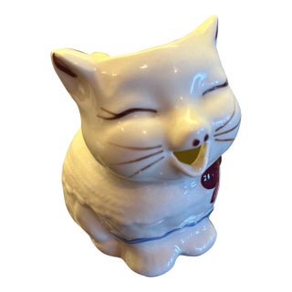 1940s Shawnee Pottery Puss N Boots Creamer For Sale