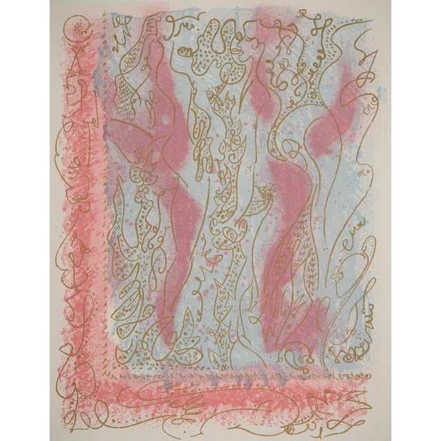 Modern André Masson, Erotic Touches, Original Engraving For Sale - Image 3 of 6