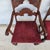 Antique English Oak Tudor Jacobean Dining Chairs 1930's Set of 4 For Sale - Image 10 of 18