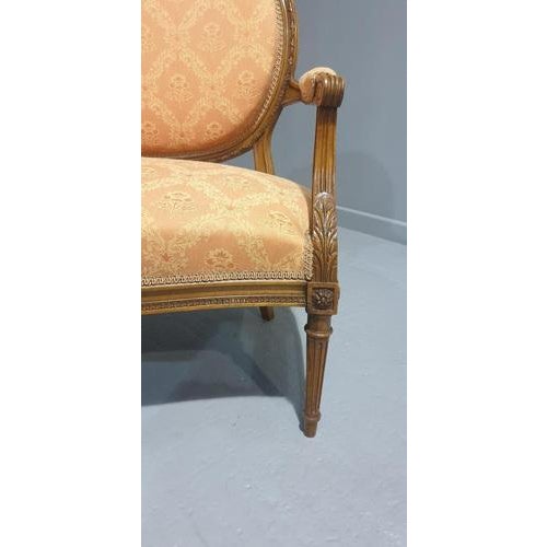 French Two-Seater Sofa For Sale - Image 4 of 9