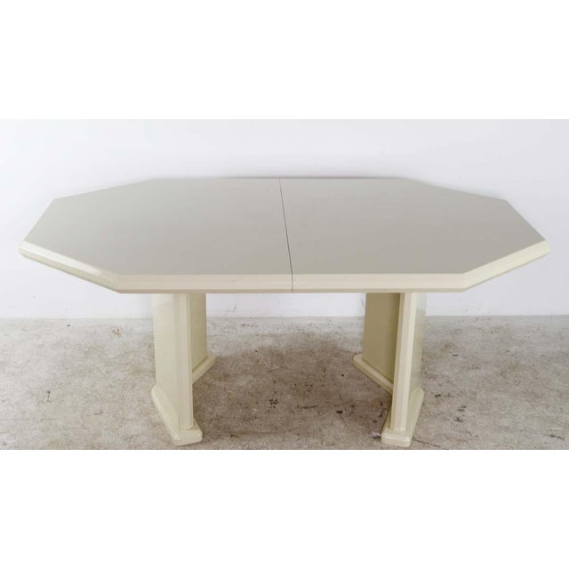 Modern Italian Made Pale Beige Dining Table & Chairs Chairish