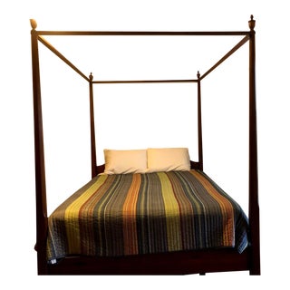 Habersham Four Poster Queen Bed Frame For Sale