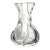Baccarat Crystal 10.5" Serpentine Vase For Sale