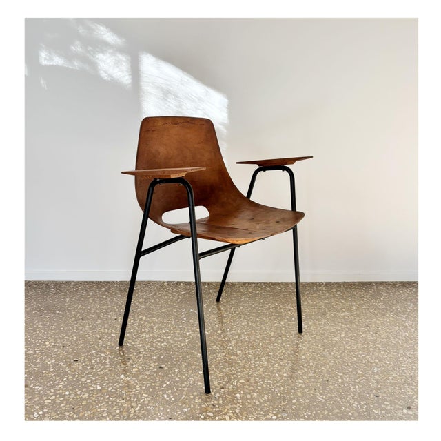 Bridge Amsterdam Armchair by Pierre Guariche for Steiner, 1953 For Sale - Image 14 of 14