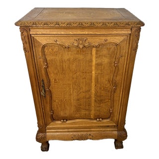 Vintage French Oak Sideboard For Sale
