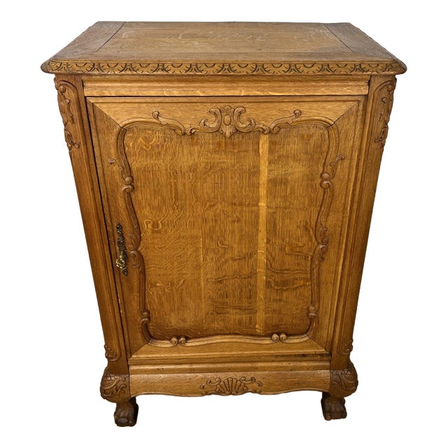 Vintage French Oak Sideboard For Sale