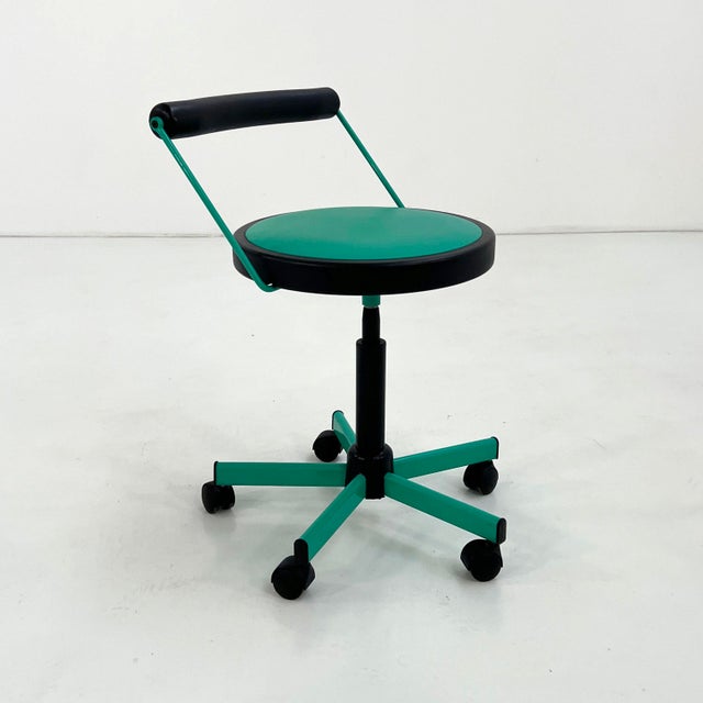 Metal Adjustable Desk Chair from Bieffeplast, 1980s For Sale - Image 7 of 10