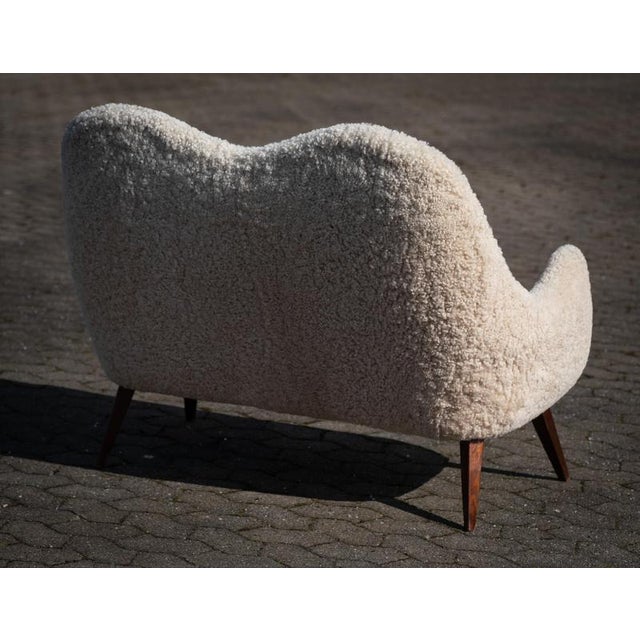 Swedish Modern 2-Seater Sofa, 1950s For Sale - Image 6 of 7