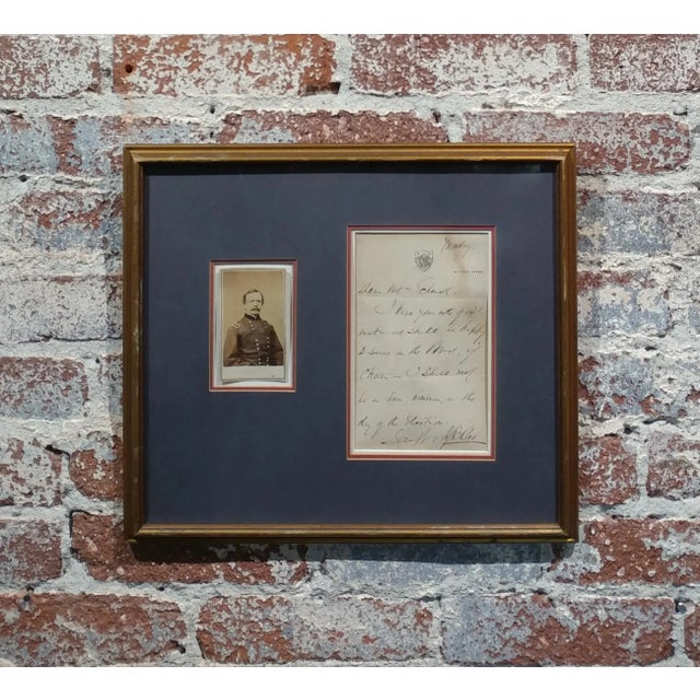 1860 Daniel Sickles "Us Civil War General" Original Signed Letter & CDV Photo For Sale - Image 10 of 10