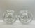 Art Nouveau Vintage Clear Parfait Glasses- A Pair For Sale - Image 3 of 6