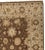 Late 20th Century Brown Ivory Egyptian Rug Persian Sultanabad Design Small Area Rug For Sale - Image 4 of 5