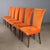 Orange Dining Chairs, 1980s, Set of 8 For Sale - Image 3 of 10