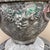 Art Deco Antique Greek Key Cast Concrete Garden Planter/Jardiniere With Grape Clusters For Sale - Image 3 of 12