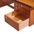 Wood Arne Vodder for Hp Hansen Mid Century Danish Teak Executive Desk For Sale - Image 7 of 9