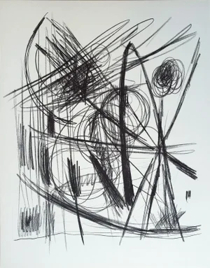 Fritz Winter, Composition, 1966, Original Lithograph
