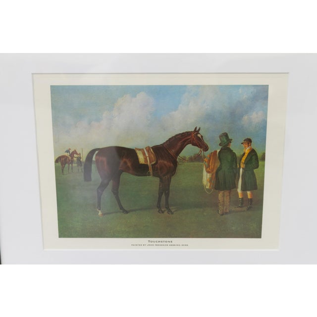 John Frederick Herring Sr, Bay Horse Touchstone, Late 20th Century, Print, Framed For Sale - Image 9 of 15