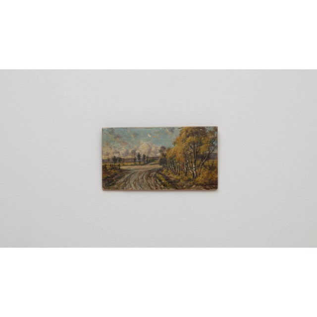 20th Century Belgian Landscape Painting For Sale - Image 13 of 18