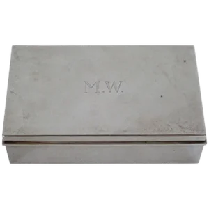 Tiffany & Co. Sterling Silver Cigarette Box
