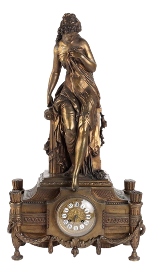 Fireplace Clock from Japy Freres & C. Grand Medal d'Honneur