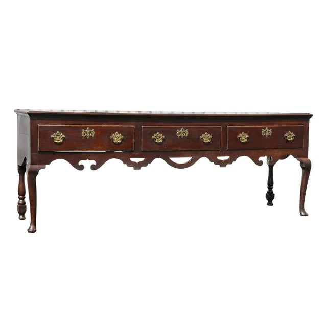 George II Oak Dresser Base For Sale - Image 12 of 12