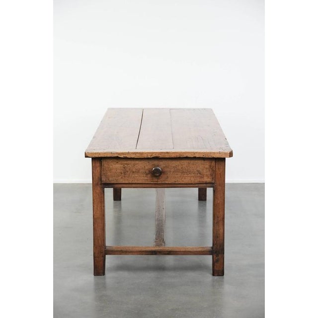 Antique French Dining Table with Three Drawers, 1700s For Sale - Image 3 of 18